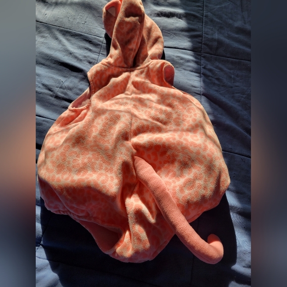 Carter's Pink Baby Hoodie - Picture 2 of 4